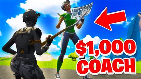 fortnite coach for hire